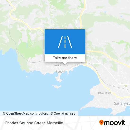 Rue Charles Gounod map