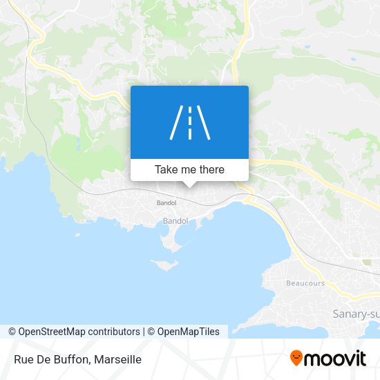 Rue De Buffon map