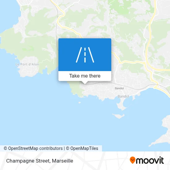 Rue De Champagne map