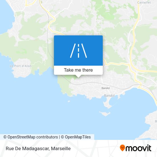 Rue De Madagascar map