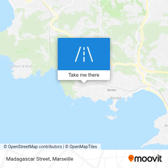 Rue De Madagascar map