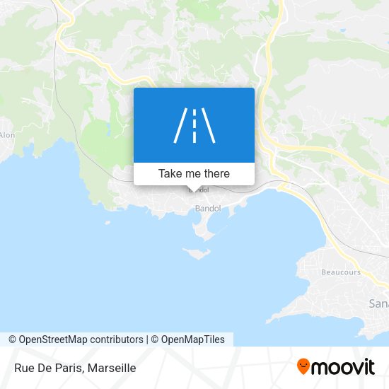 Rue De Paris map