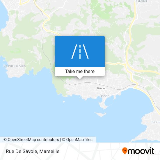 Rue De Savoie map