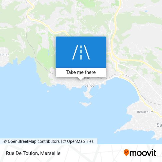 Rue De Toulon map