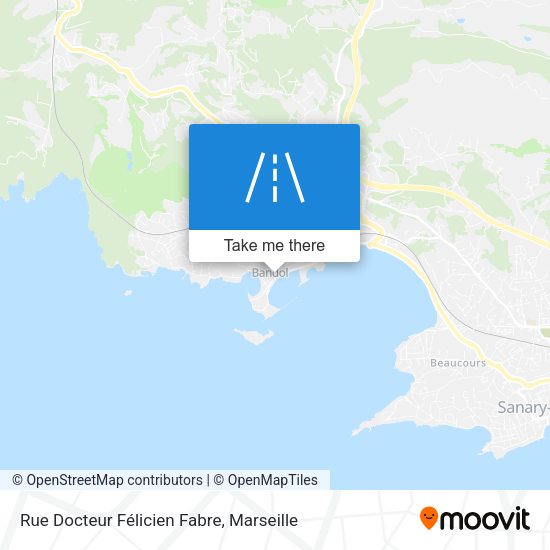 Rue Docteur Félicien Fabre map