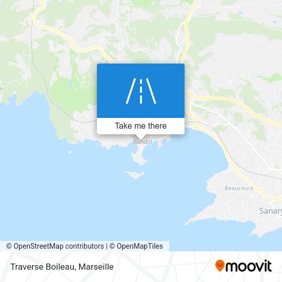 Traverse Boileau map