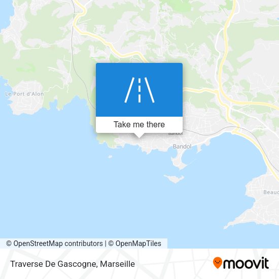 Traverse De Gascogne map