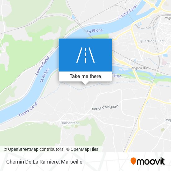 Chemin De La Ramière map