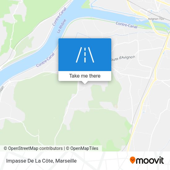 Impasse De La Côte map