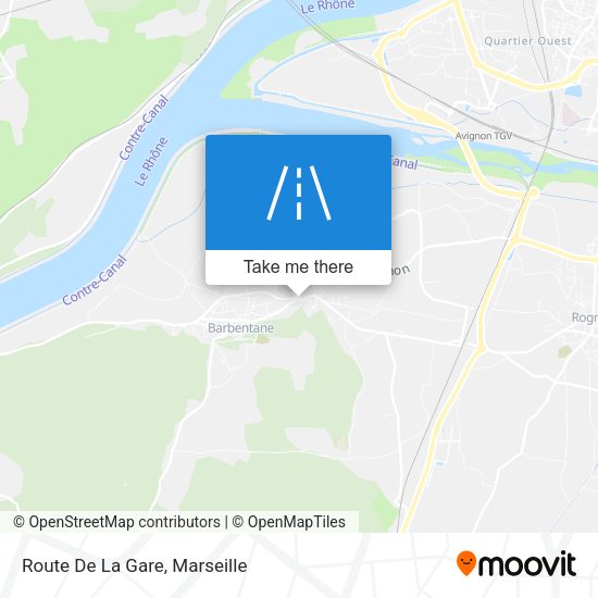 Route De La Gare map