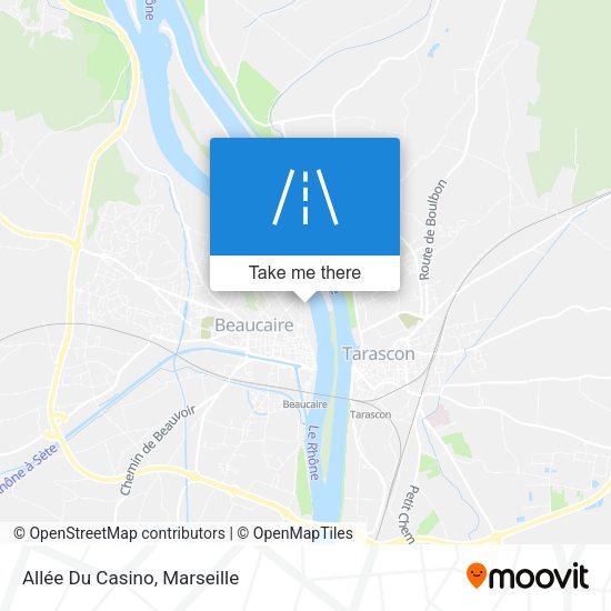 Allée Du Casino map