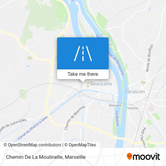 Chemin De La Moulinelle map
