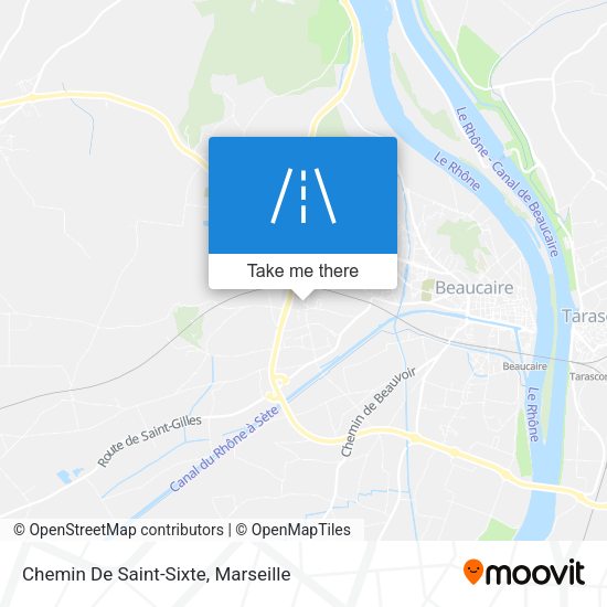 Chemin De Saint-Sixte map
