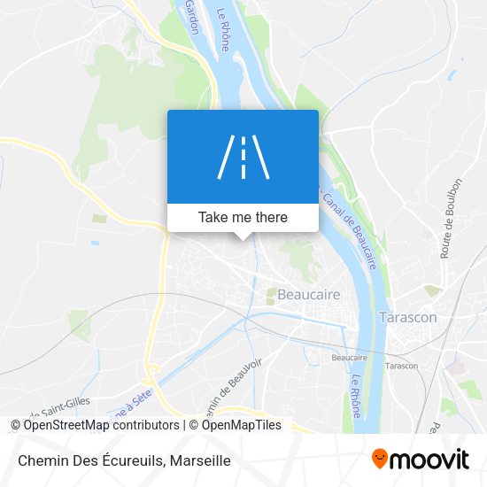 Chemin Des Écureuils map