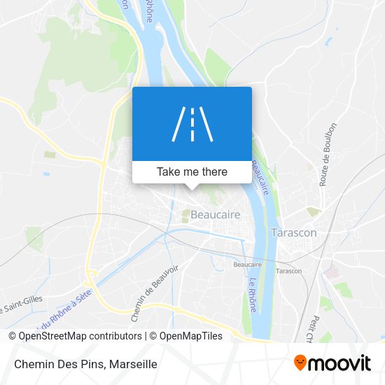 Chemin Des Pins map