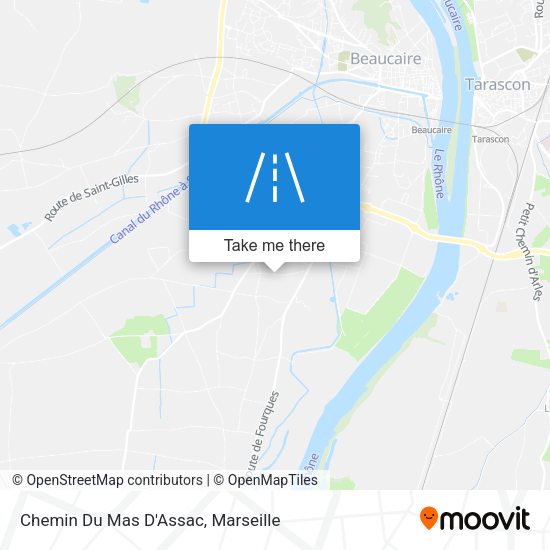 Chemin Du Mas D'Assac map