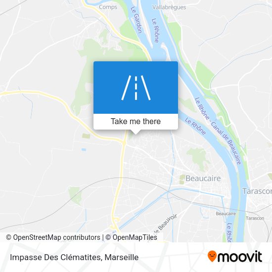 Impasse Des Clématites map