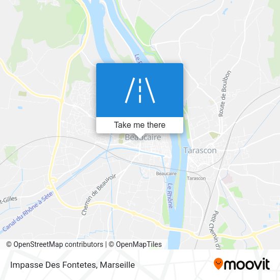 Impasse Des Fontetes map