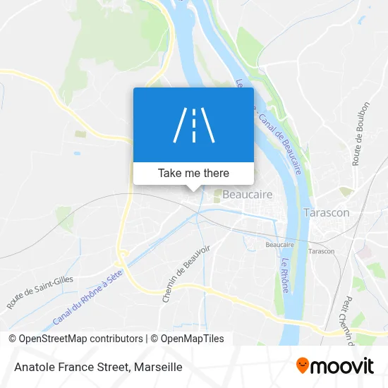 Rue Anatole France map