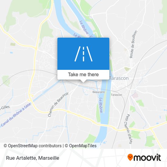 Rue Artalette map