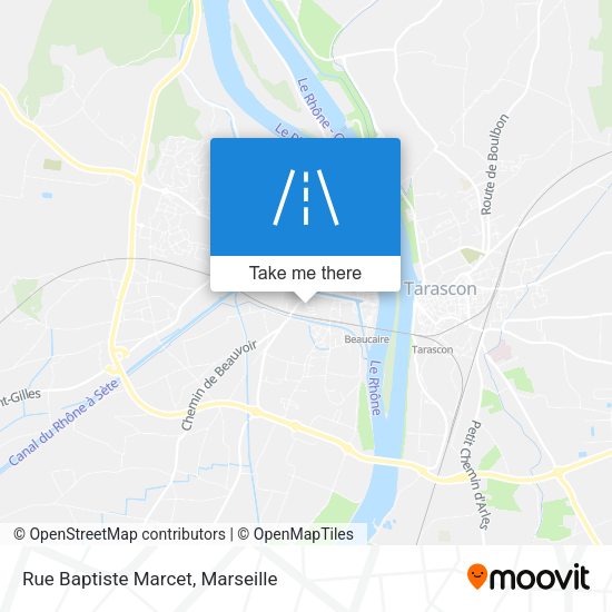 Rue Baptiste Marcet map