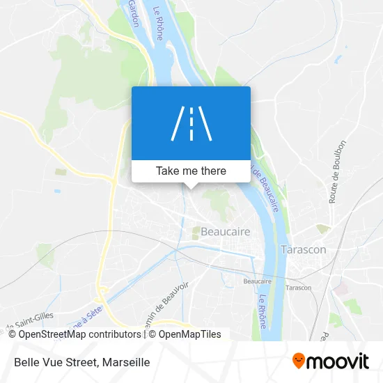 Rue Belle Vue map