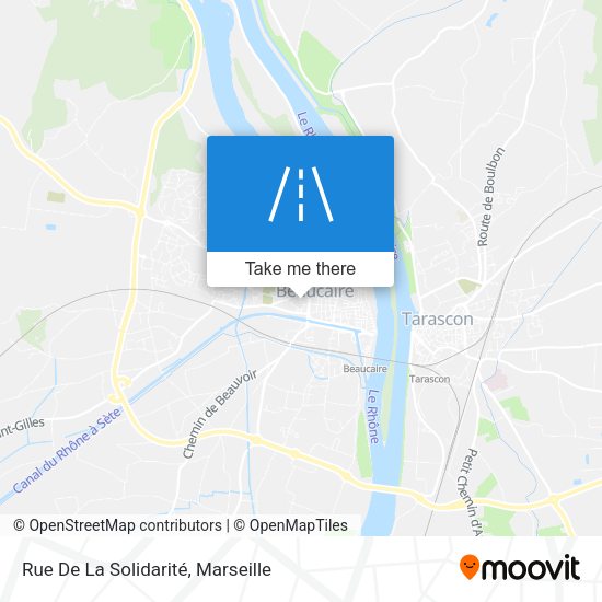 Rue De La Solidarité map