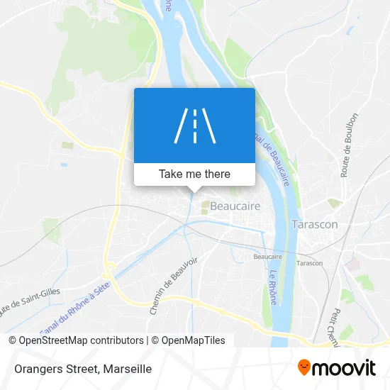 Rue Des Orangers map