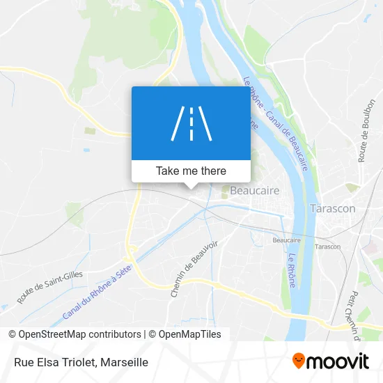 Rue Elsa Triolet map