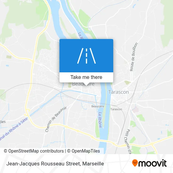 Rue Jean-Jacques Rousseau map