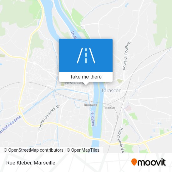 Rue Kleber map