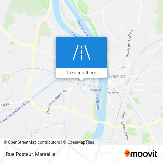 Rue Pasteur map