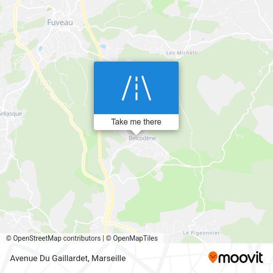 Avenue Du Gaillardet map