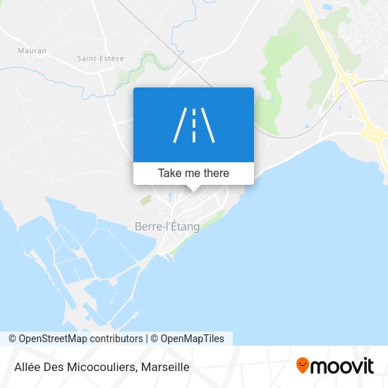 Allée Des Micocouliers map