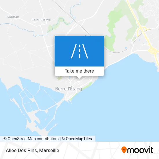 Allée Des Pins map