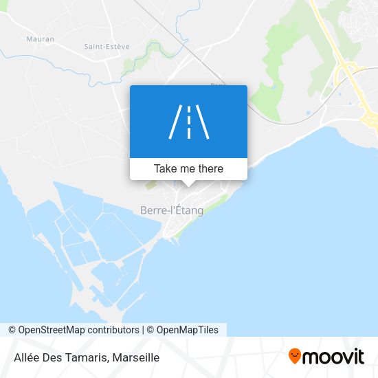 Allée Des Tamaris map