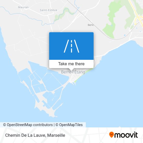 Chemin De La Lauve map