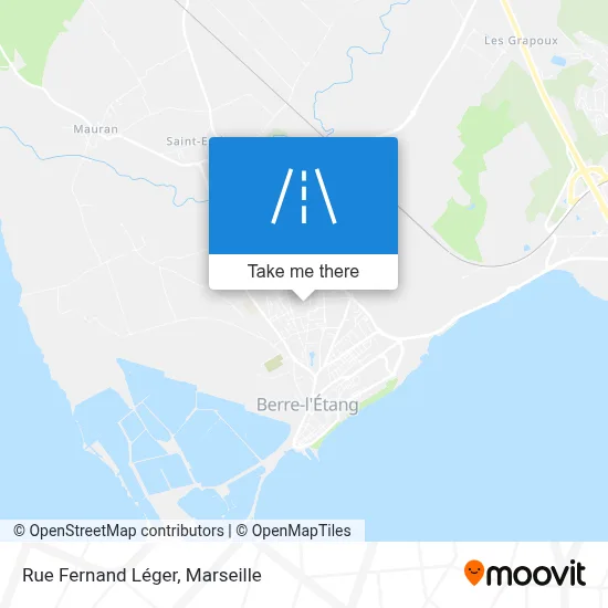 Rue Fernand Léger map