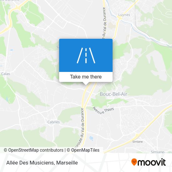 Allée Des Musiciens map