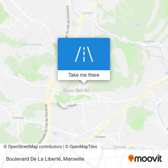 Boulevard De La Liberté map