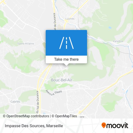 Impasse Des Sources map