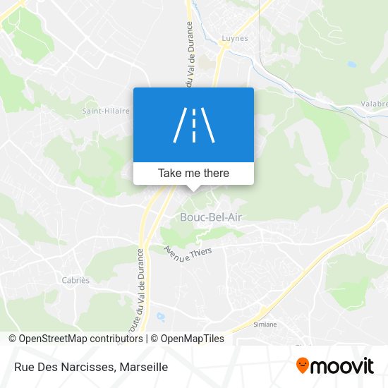 Rue Des Narcisses map