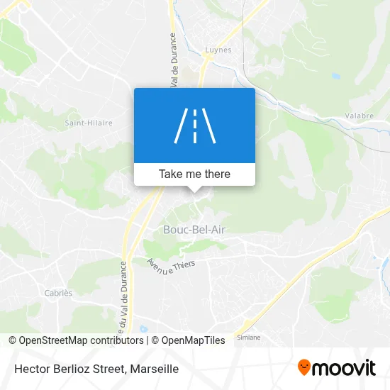 Rue Hector Berlioz map