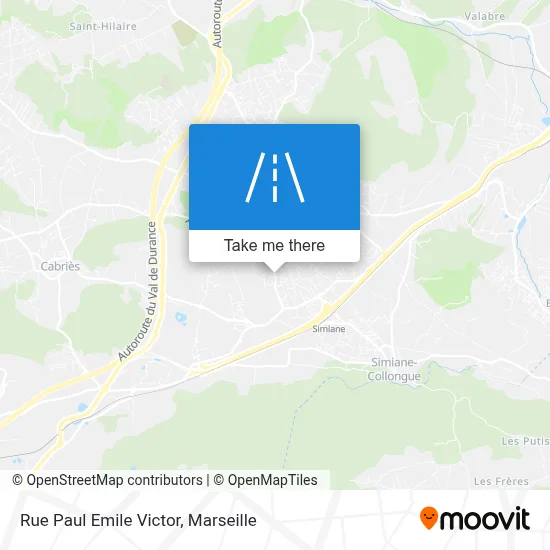 Rue Paul Emile Victor map