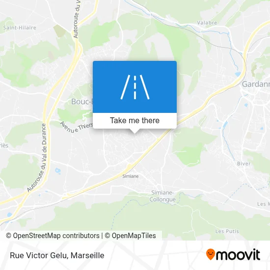 Rue Victor Gelu map
