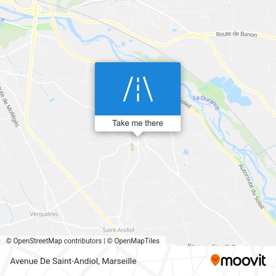 Avenue De Saint-Andiol map