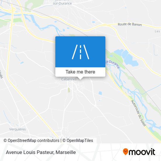 Avenue Louis Pasteur map