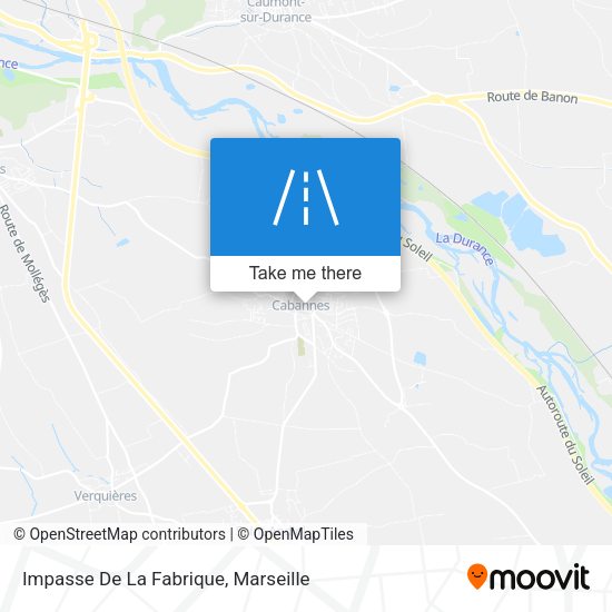 Impasse De La Fabrique map