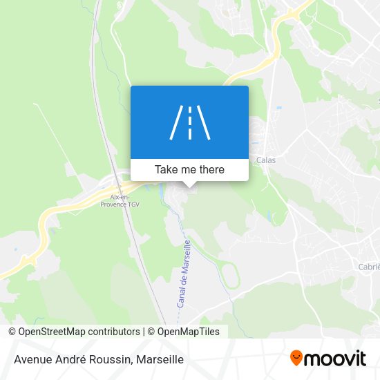 Avenue André Roussin map