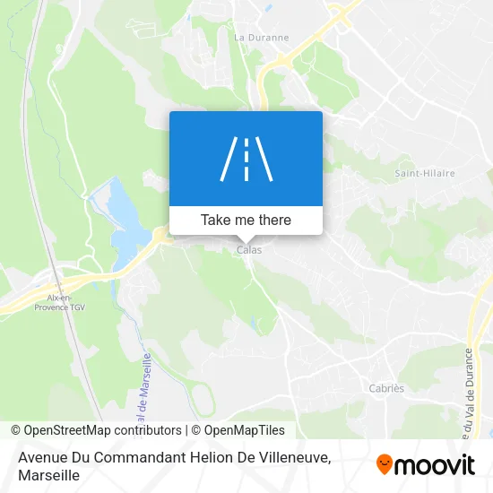 Avenue Du Commandant Helion De Villeneuve map